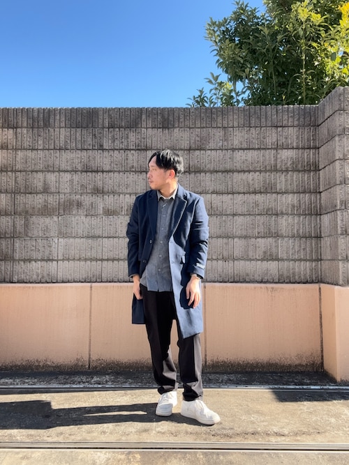セール】ウールブレンドチェスターコート（チェスターコート）｜ITEMS
