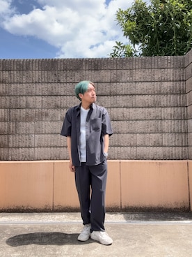 「ITEMS URBANRESEARCH（アイテムズ アーバンリサーチ）のアイテム」を使った、HIROさん（メンズ・170cm）の春コーディネート