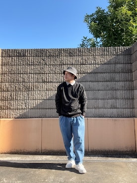 「アイテム（その他トップス）」を使った、HIROさん（メンズ・170cm）の秋コーディネート