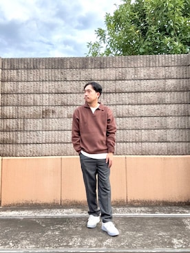 「ガンクラブチェック」｜HIROさん（メンズ・169cm）の秋コーディネート