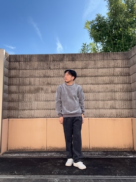 「アイテム（その他トップス）」を使った、HIROさん（メンズ・170cm）の秋コーディネート