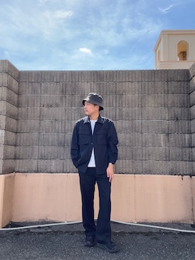 「季節の変わり目羽織コーデ」｜HIROさん（メンズ・170cm）の秋コーディネート