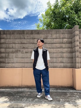 「アイテム（その他アウター）」を使った、HIROさん（メンズ・169cm）の夏コーディネート