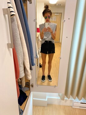 「quay（キー）のアイテム」を使った、ameliaemさん（レディース・165cm）の夏コーディネート