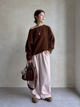 okochiさん（レディース・162cm）の冬コーディネート