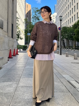 okochiさん（レディース・162cm）の秋コーディネート