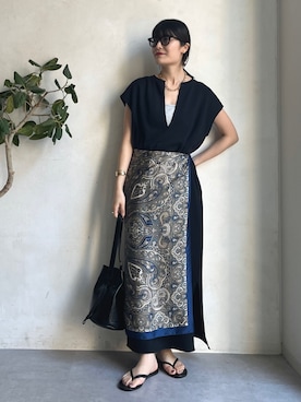 okochiさん(レディース・162cm)の夏コーディネート