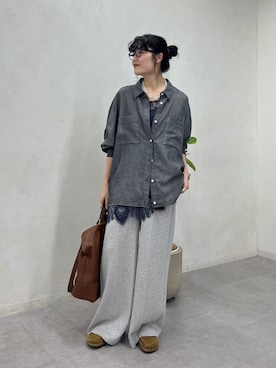 「DouDou（ドゥドゥ）のアイテム」を使った、okochiさん（レディース・162cm）の冬コーディネート