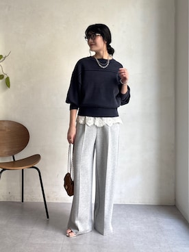 「DouDou（ドゥドゥ）のアイテム」を使った、okochiさん（レディース・162cm）の冬コーディネート