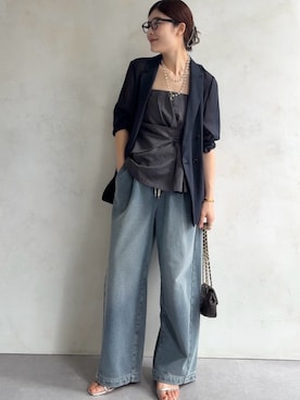 okochiさん（レディース・162cm）の夏コーディネート