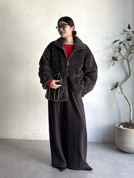 okochiさん（レディース・162cm）の冬コーディネート