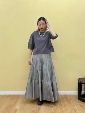 「GALLEST（ギャレスト）のアイテム」を使った、GALLEST  OFFICIALさん（レディース・159cm）の夏コーディネート