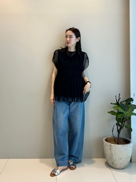 GALLEST  OFFICIALさん（レディース・162cm）の夏コーディネート