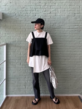 GALLEST  OFFICIALさん（レディース・158cm）の夏コーディネート