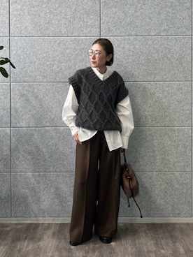 GALLEST  OFFICIALさん（レディース・158cm）の冬コーディネート