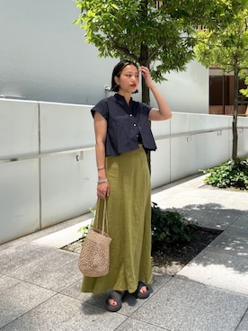 GALLEST  OFFICIALさん（レディース・159cm）の夏コーディネート