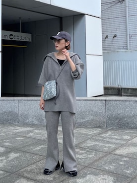 「ニットアップ」｜GALLEST  OFFICIALさん（レディース・158cm）の秋コーディネート