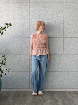 GALLEST  OFFICIALさん（レディース・160cm）の夏コーディネート