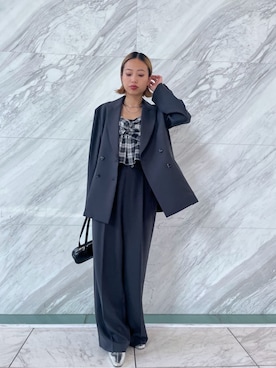 「GALLEST（ギャレスト）のアイテム（ハンドバッグ）」を使った、GALLEST  OFFICIALさん（レディース・159cm）の夏コーディネート