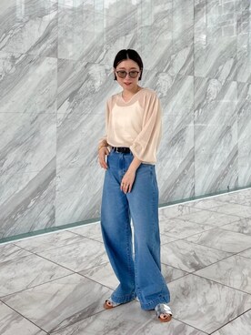 GALLEST  OFFICIALさん（レディース・158cm）の夏コーディネート