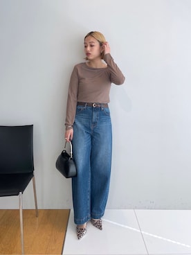 「GALLEST（ギャレスト）のアイテム」を使った、GALLEST  OFFICIALさん（レディース・159cm）の春コーディネート