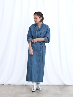 GALLEST  OFFICIALさん（レディース・159cm）の夏コーディネート