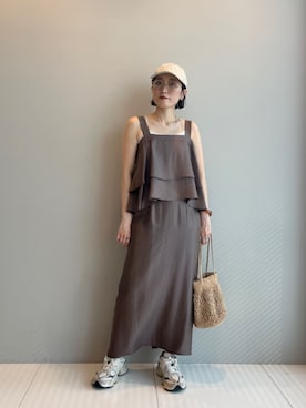 GALLEST  OFFICIALさん（レディース・158cm）の夏コーディネート