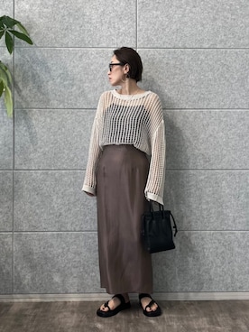 GALLEST  OFFICIALさん（レディース・158cm）の夏コーディネート