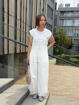 「GALLEST（ギャレスト）のアイテム（ワンピース）」を使った、GALLEST  OFFICIALさん（レディース・159cm）の春コーディネート