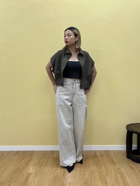 「GALLEST（ギャレスト）のアイテム」を使った、GALLEST  OFFICIALさん（レディース・159cm）の夏コーディネート