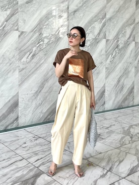 GALLEST  OFFICIALさん（レディース・158cm）の夏コーディネート