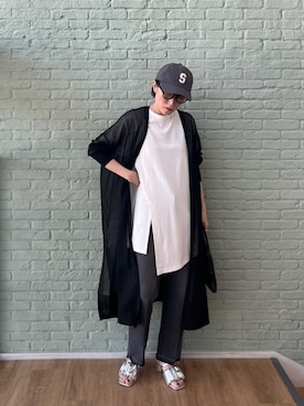 GALLEST  OFFICIALさん（レディース・158cm）の夏コーディネート