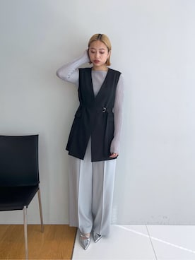 「GALLEST（ギャレスト）のアイテム」を使った、GALLEST  OFFICIALさん（レディース・159cm）の冬コーディネート