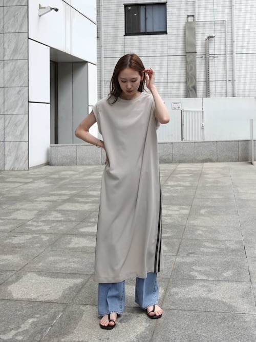 セール】サイドラインジョーゼットワンピース（ワンピース