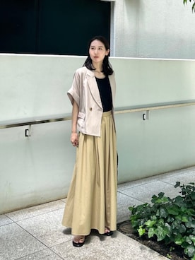 GALLEST OFFICIALさん(レディース・162cm)の夏コーディネート