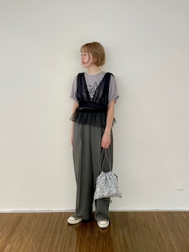 GALLEST OFFICIALさん(レディース・160cm)の夏コーディネート