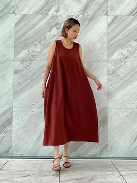 「GALLEST（ギャレスト）のアイテム（ワンピース）」を使った、GALLEST  OFFICIALさん（レディース・159cm）の春コーディネート