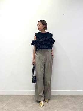 「GALLEST（ギャレスト）のアイテム（ハンドバッグ）」を使った、GALLEST  OFFICIALさん（レディース・159cm）の夏コーディネート