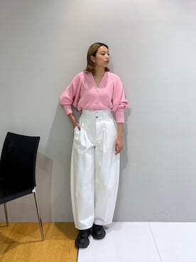 「カーブデニム」｜GALLEST  OFFICIALさん（レディース・159cm）の冬コーディネート