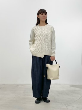 「zucca」｜ichikawaさん（レディース・160cm）の秋コーディネート