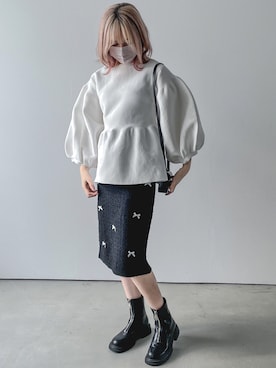 「ファッションを楽しもう」｜「アイテム（その他トップス）」を使った、yuiさん（レディース・164cm）の秋コーディネート
