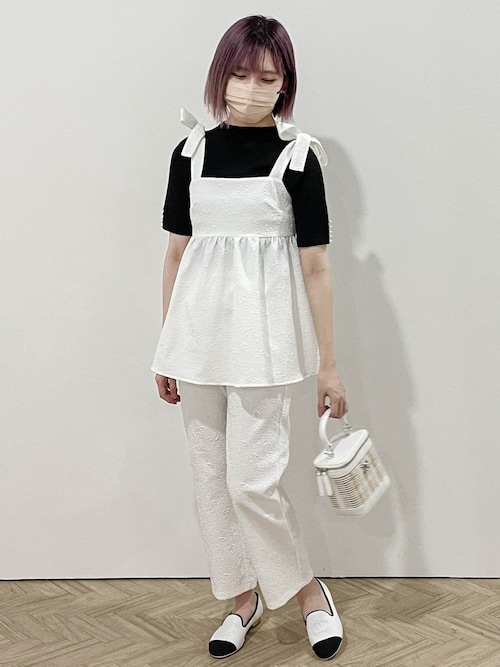 SUGAR BISKET セットアップ ペプラムキャミセットアップ