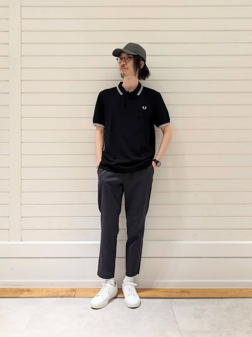 FRED PERRY＞ツインティップ ポロシャツ（ポロシャツ）｜FRED