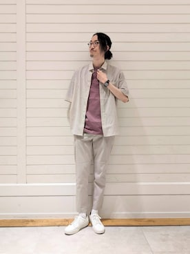 ナカゴミさん（メンズ・184cm）の春コーディネート