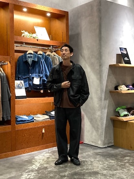 yonmaru2さん（メンズ・175cm）の秋コーディネート