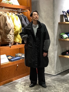 「アイテム（モッズコート）」を使った、yonmaru2さん（メンズ・175cm）の冬コーディネート