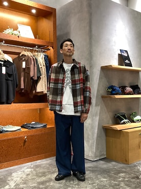 「ODD STUDIO（オッドスタジオ）のアイテム」を使った、yonmaru2さん（メンズ・175cm）の秋コーディネート