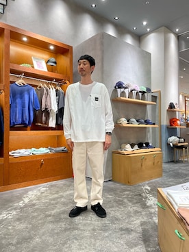 「WILD THINGS（ワイルドシングス）のアイテム（トップス）」を使った、yonmaru2さん（メンズ・175cm）の春コーディネート
