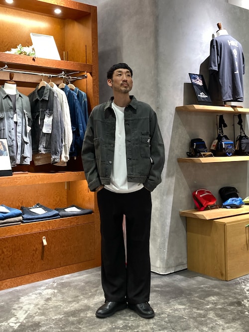 テックリネンブラッシュドオーバーパンツ