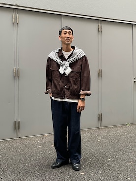 「CIAOPANIC TYPY（チャオパニックティピー）のアイテム（ジャケット/アウター）」を使った、yonmaru2さん（メンズ・175cm）の秋コーディネート